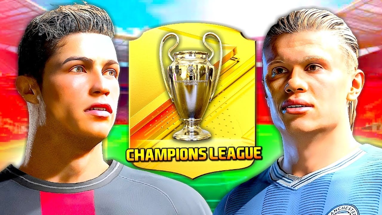 Ronaldo vs Haaland for the first time...