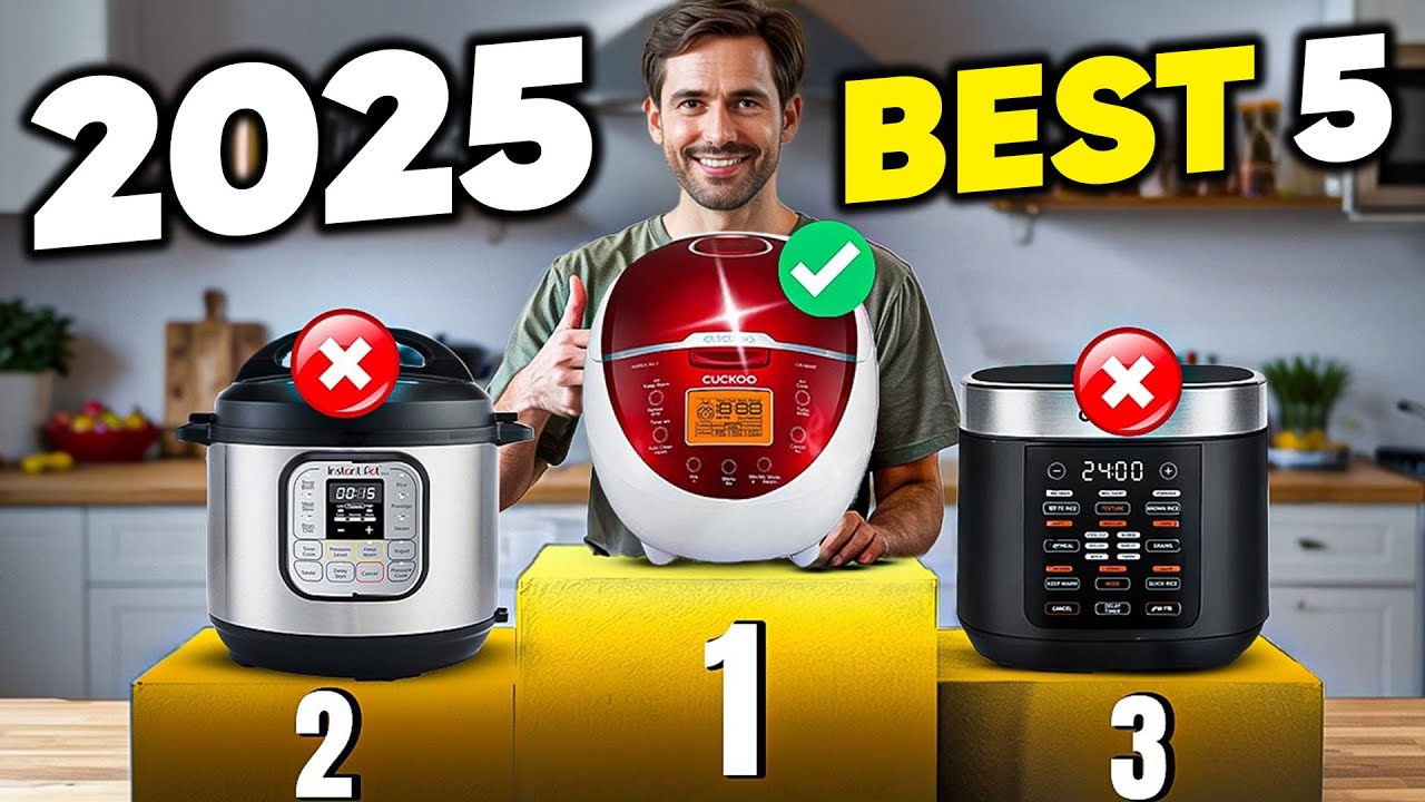 ✅ Best 5 Rice Cookers 2025 (watch before buying)