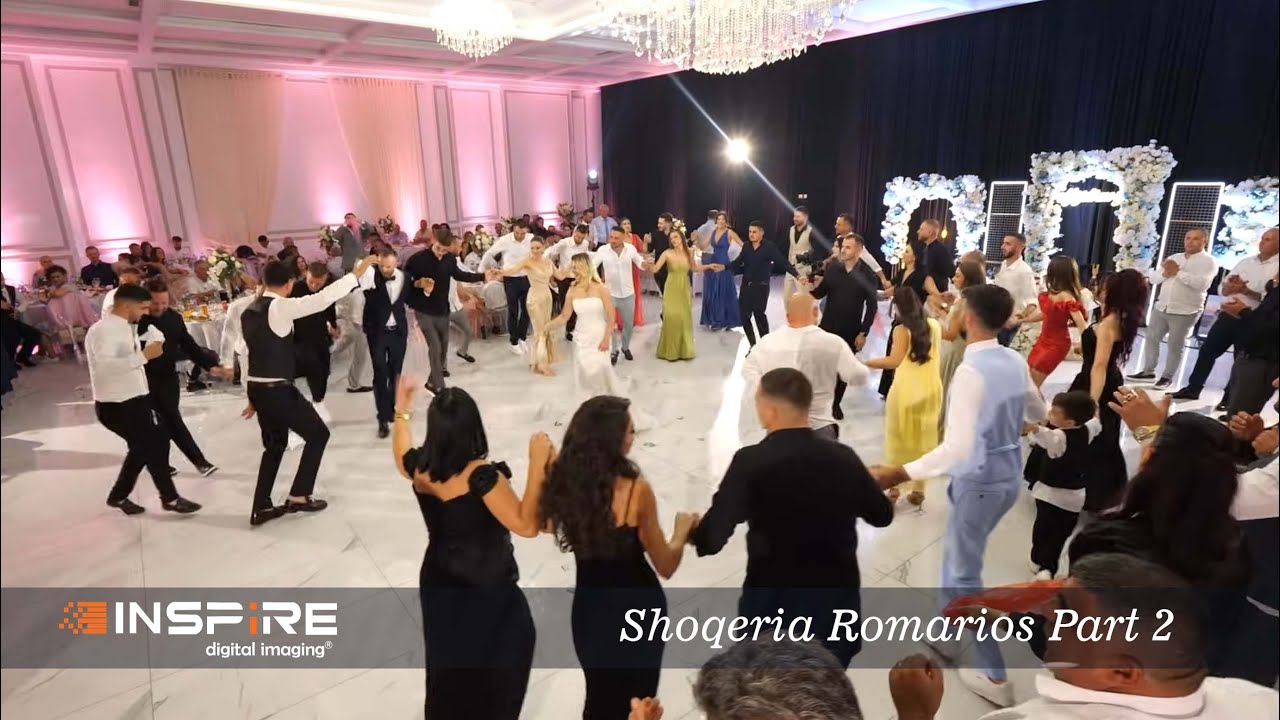 Shoqëria Romarjos ne valle Part 2 / Dasma Shqiptare / Inspire_AL #dasmashqiptare