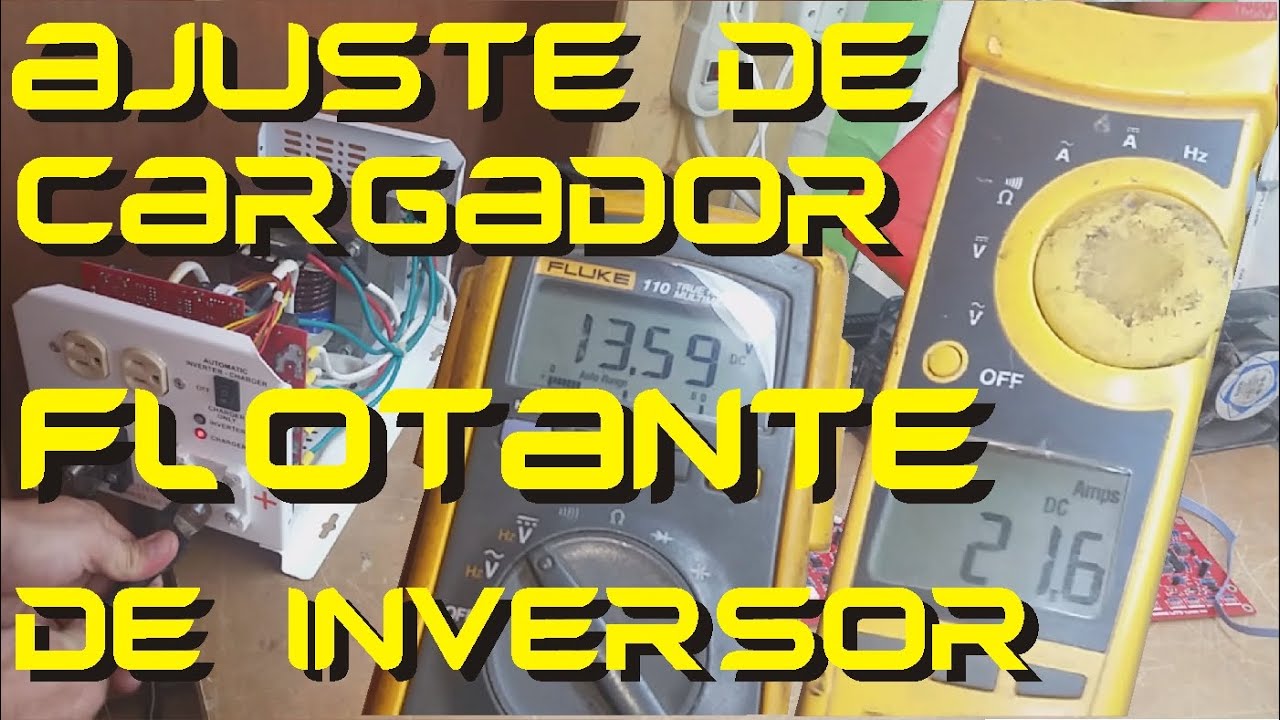 AJUSTE DE CARGADOR FLOTANTE DE INVERSOR