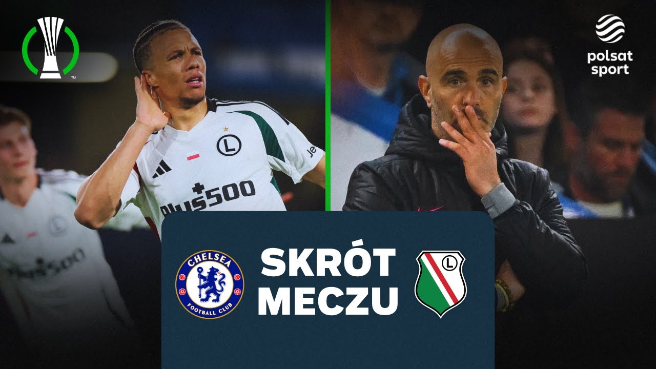 HISTORYCZNA WYGRANA NA OTARCIE ŁEZ! Skrót meczu Chelsea - Legia Warszawa | LIGA KONFERENCJI