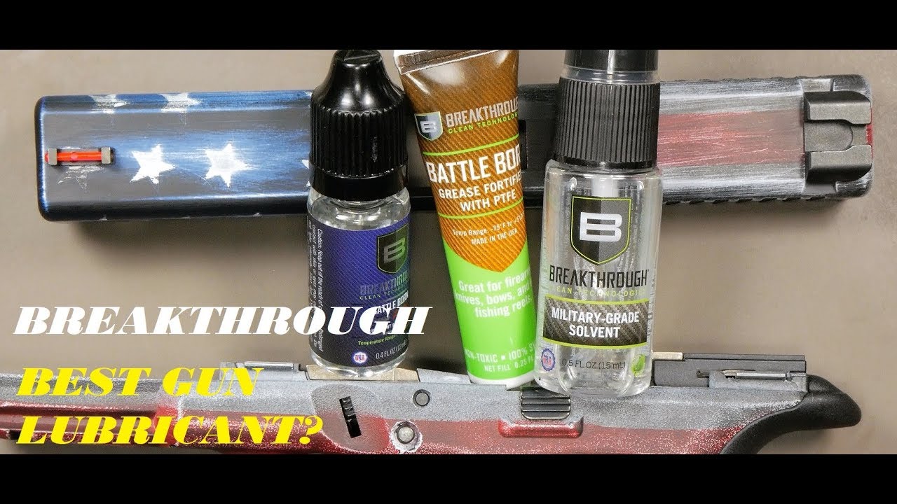 BREAKTHROUGH: IS THIS THE BEST LUBE FOR YOUR CONCEALED CARRY