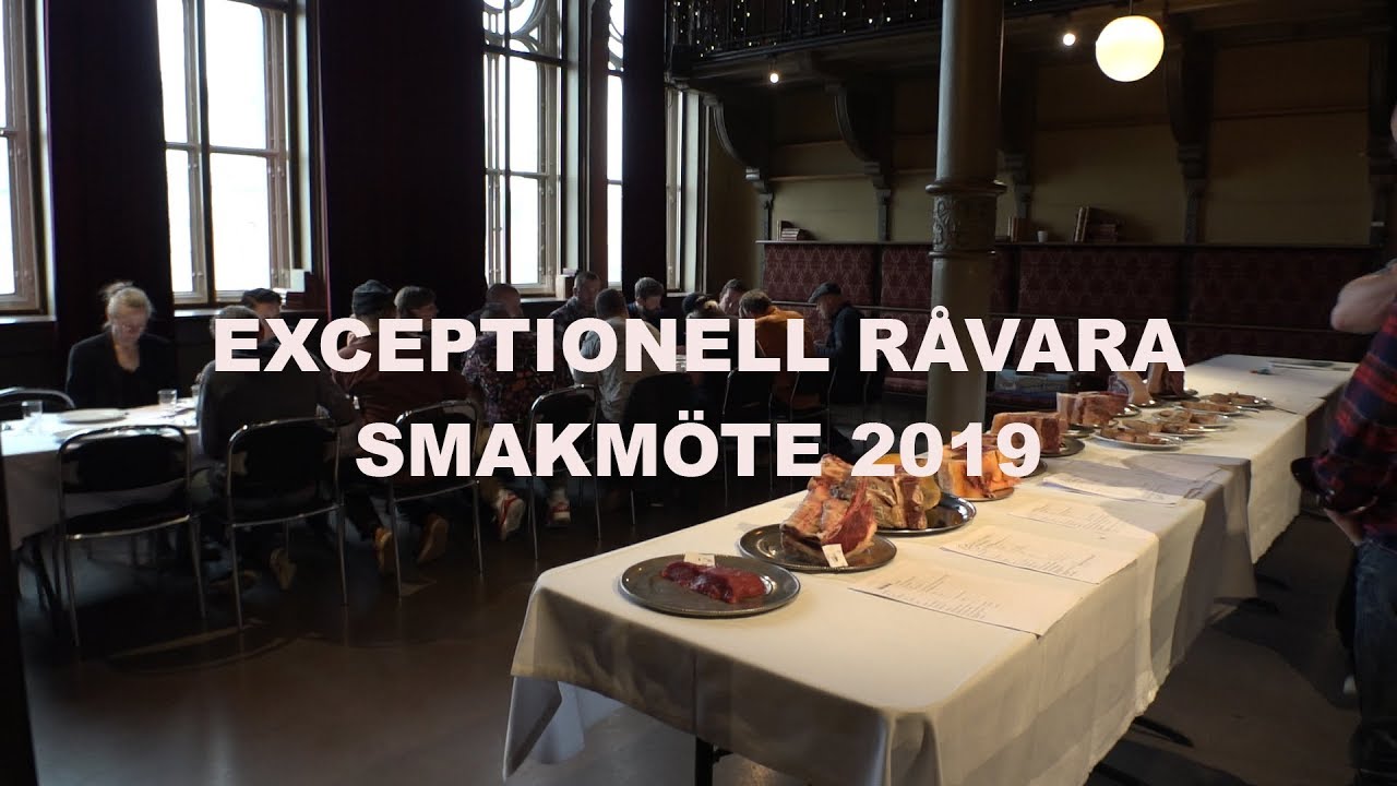 Exceptionell r&aring;vara Smakm&ouml;te
