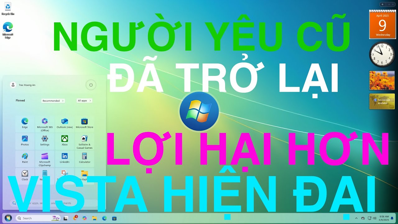Giao Diện Vista Hiện Đại Cho Windows 10/11 | How to make Windows 10/11 Looklike New Modern Vista