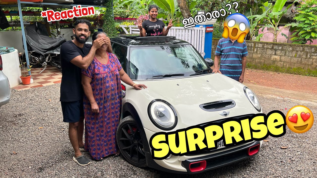 Uk-യിൽ നിന്ന് വീട്ടിൽ പറയാതെ അവൾ വന്നത് കണ്ടോ?? | Wife Surprised My Parents