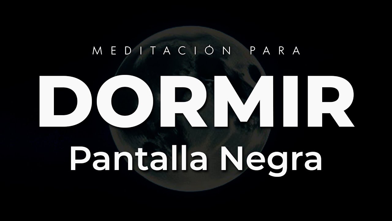 Meditación para DORMIR con Pantalla Negra 💤 (Sin Anuncios)