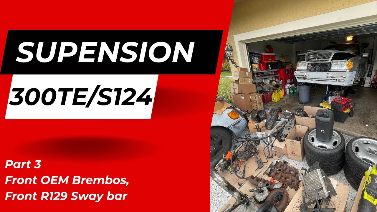 Suspension Rebuild on my old Mercedes Wagon Part 3