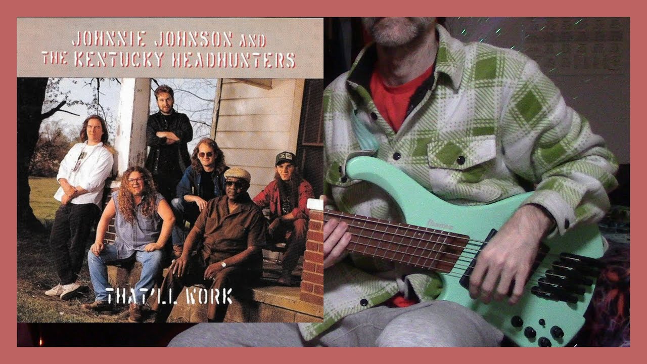 The Kentucky Headhunters - Walk Softly on This Heart of Mine (bass cover)