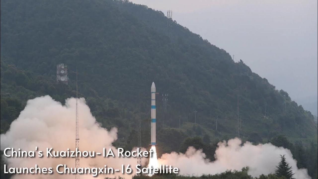 China's Kuaizhou-1A rocket launches Chuangxin-16 satellite into orbit