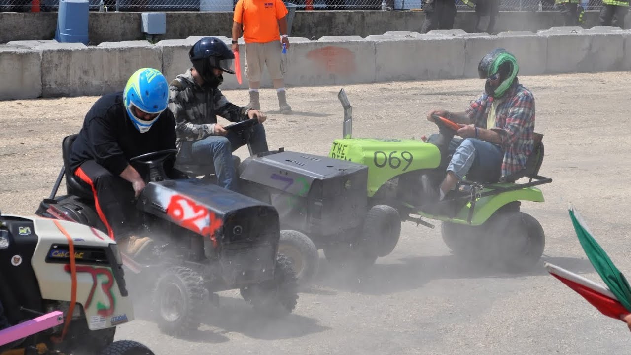 Lawn Mowers - 2025 Clinton County Fair Demolition Derby (Show 1)