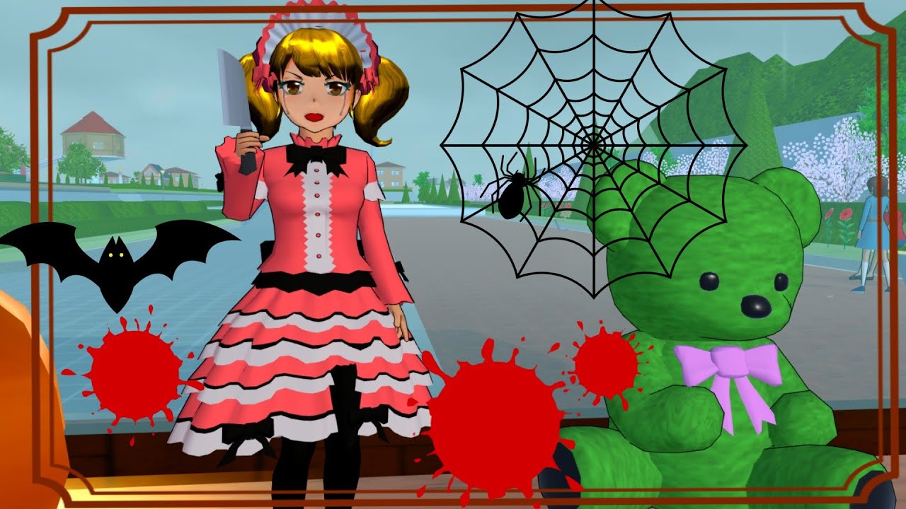 فلم رعب (متجر الدمى المسكونة) sakura school simulator  haunted doll