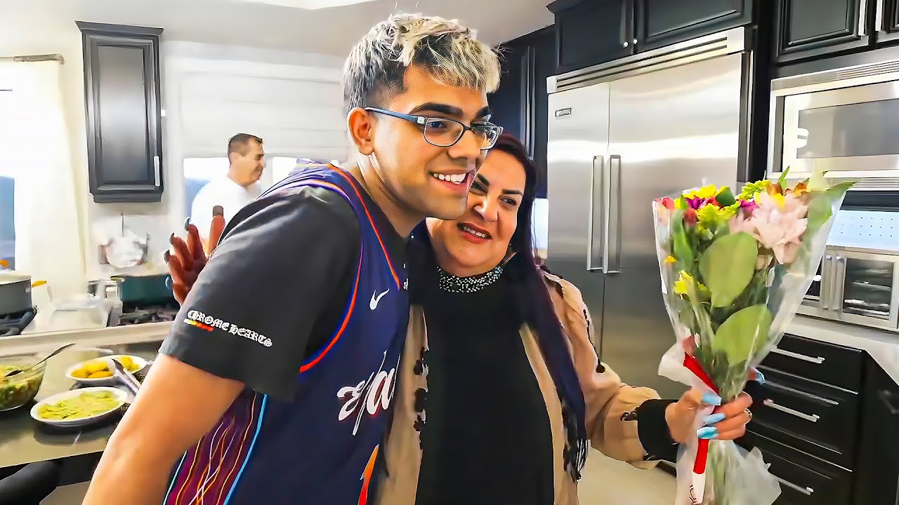 N3on Surprises Mama & Papa Rug!