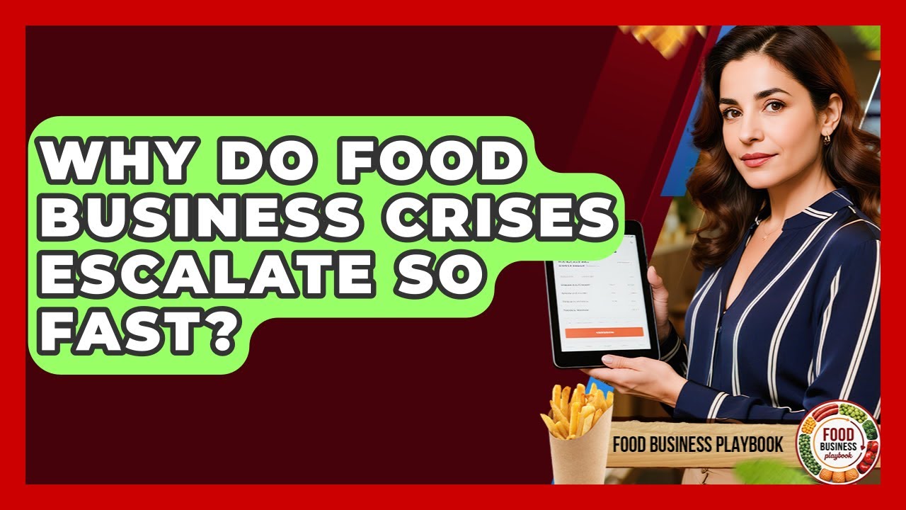 Why Do Food Business Crises Escalate So Fast? - Food Business Playbook
