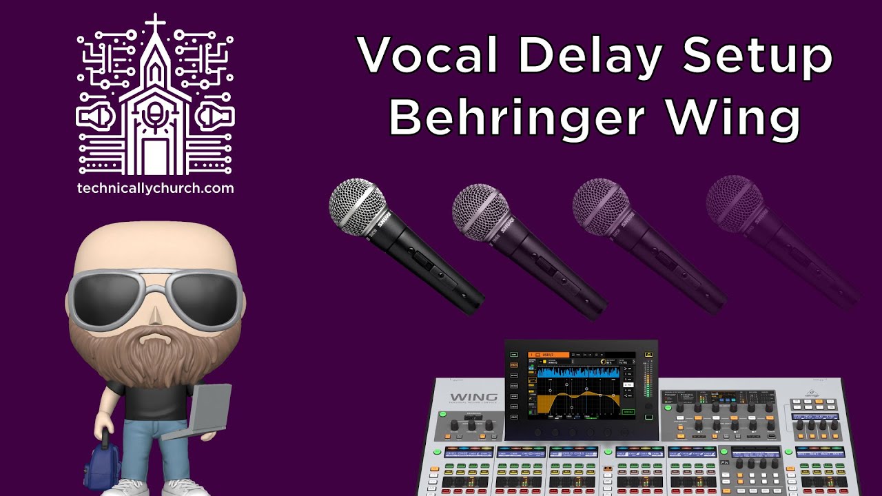 Vocal Delay Setup on Behringer WING (Full Walkthrough)