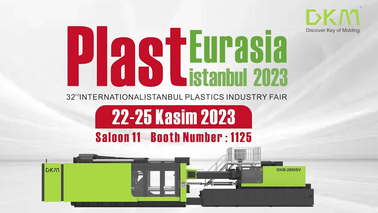 DKM Turkey Injection Molding Machine Exhibition
