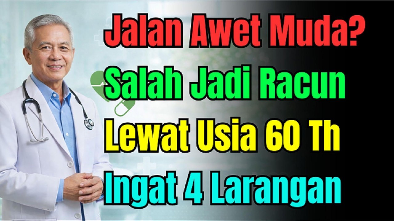Jalan Kaki Itu Obat Panjang Umur? SALAH! 4 Kebiasaan Ini Justru Jadi 'Racun' Usia 60an.