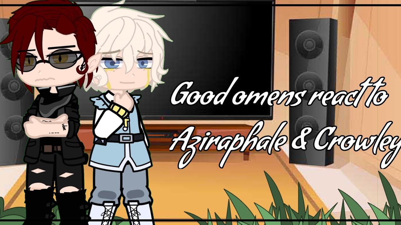 Good Omens react to Aziraphale & Crowley(angst)