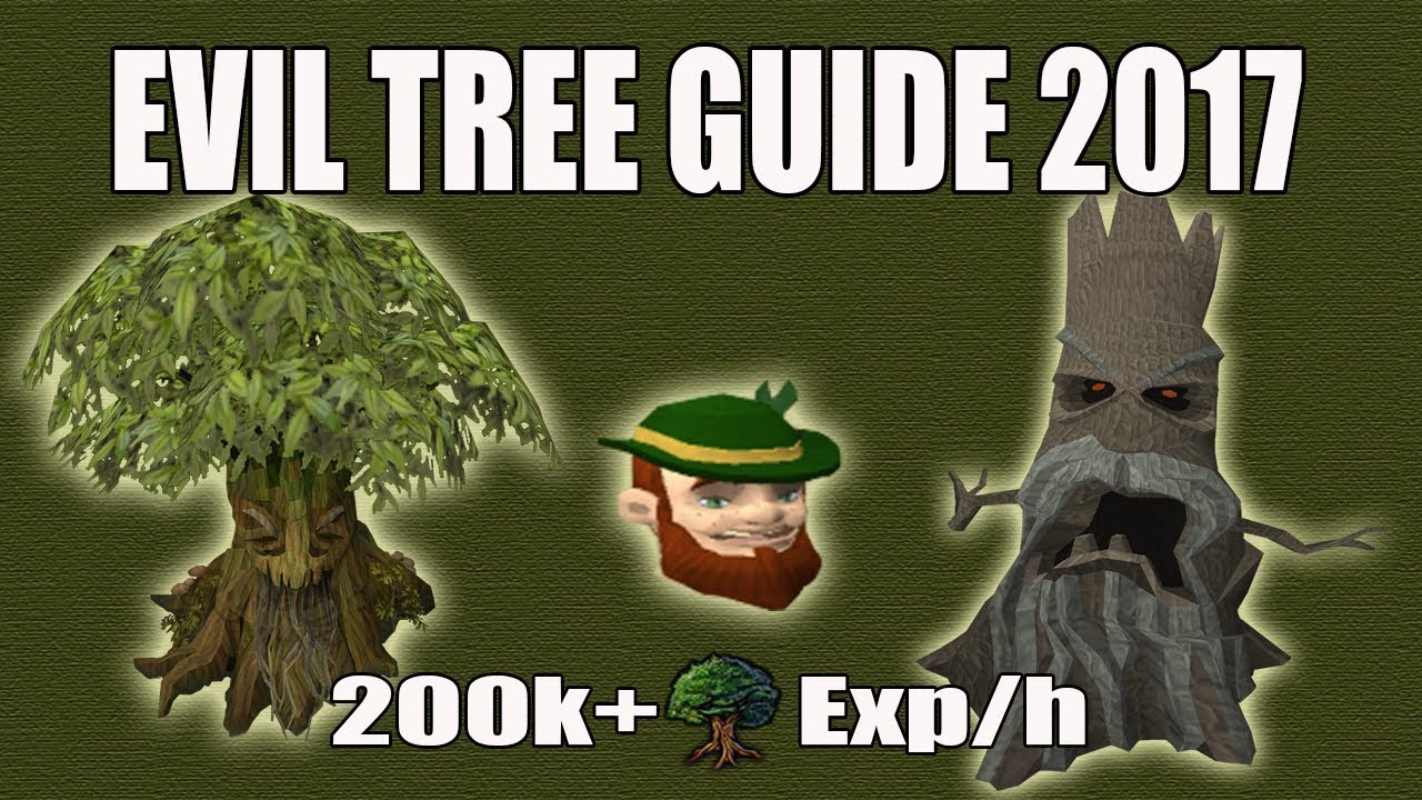 [Runescape 3] Evil Tree D&D Guide 2017 | 200k WC Exp/h | Elder Trees