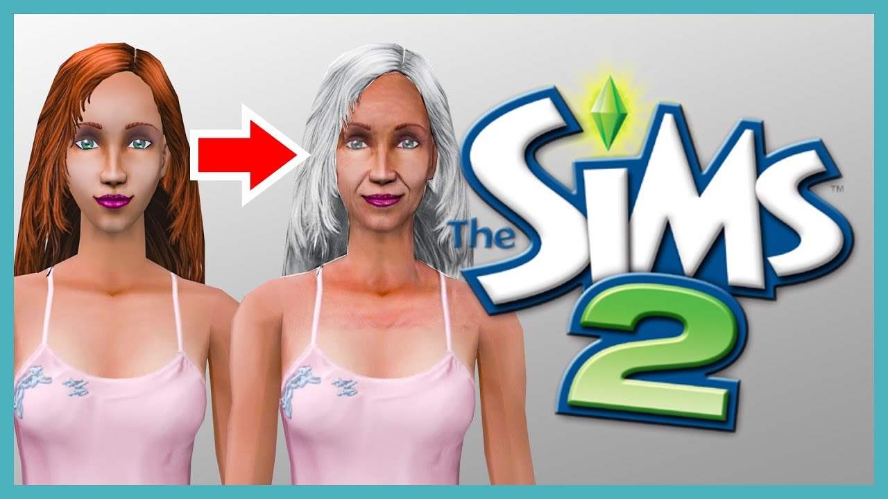 Nina is going to be an ELDER in less than 24 hours! (Sims 2)