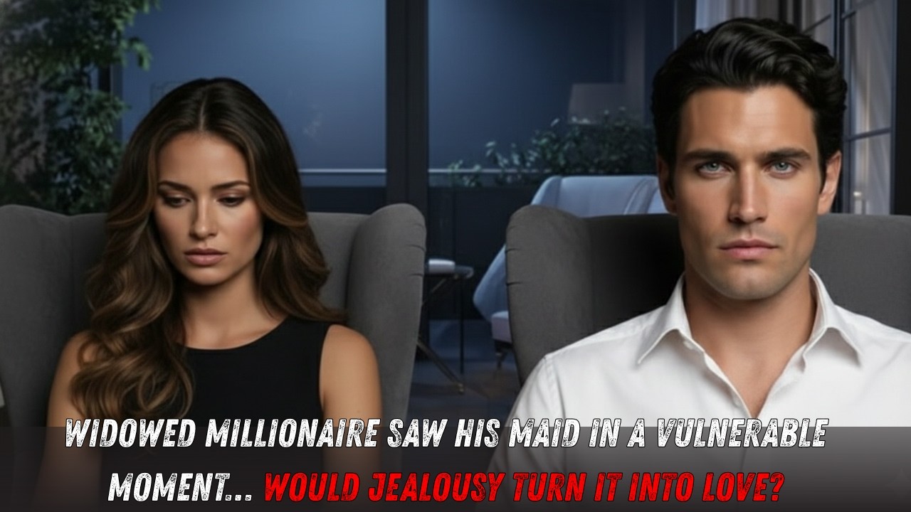 Widowed Millionaire Saw His Maid in a Vulnerable Moment… Would Jealousy Turn It Into Love?