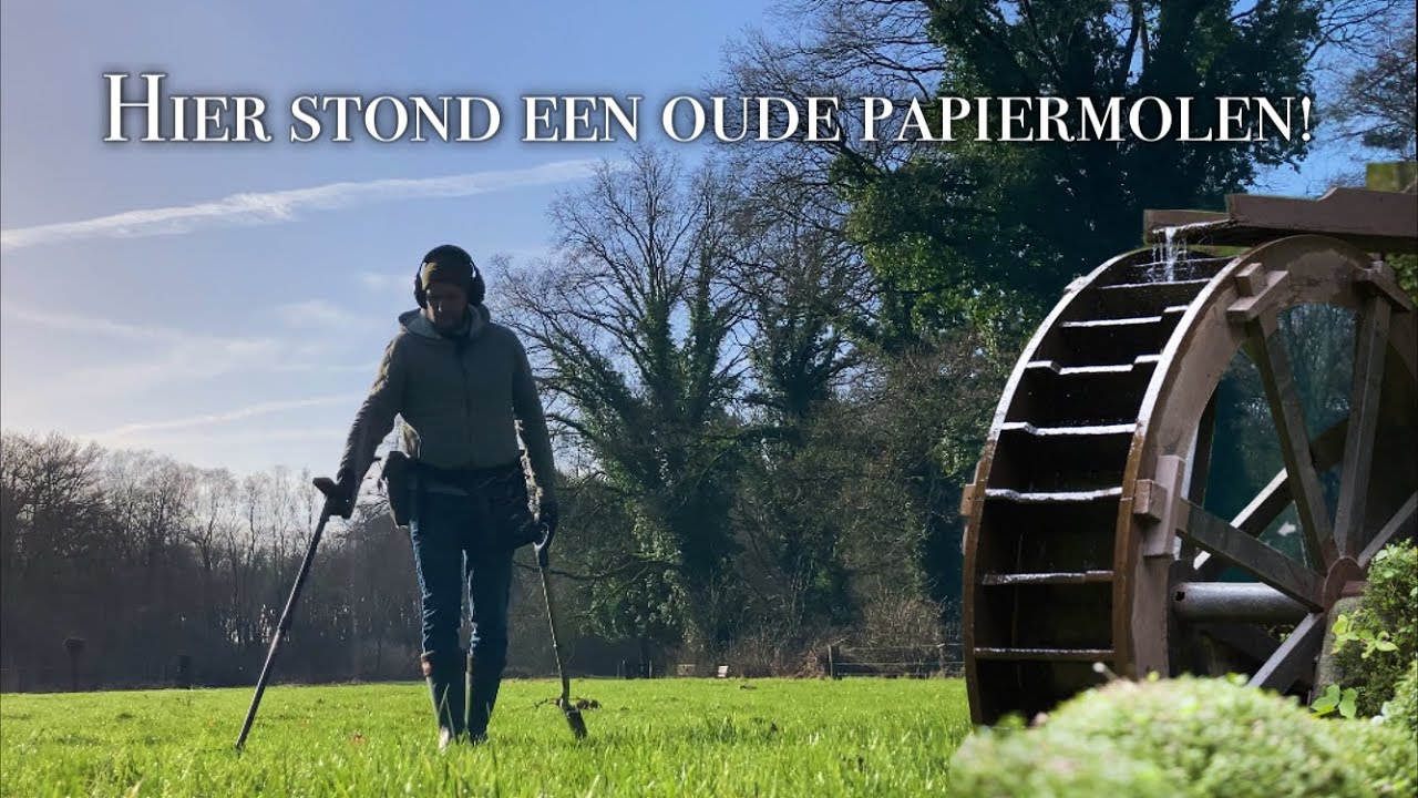Hier stond een oude papiermolen! | Metaaldetectie op de Veluwe | 29 januari + 1 februari 2024