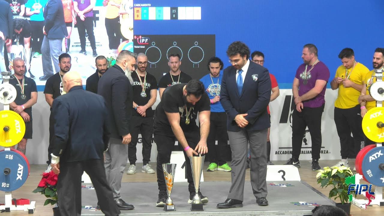 24^  COPPA ITALIA DI POWERLIFTING OPEN ATTREZZATO - Uomini Senior tutte le cat.