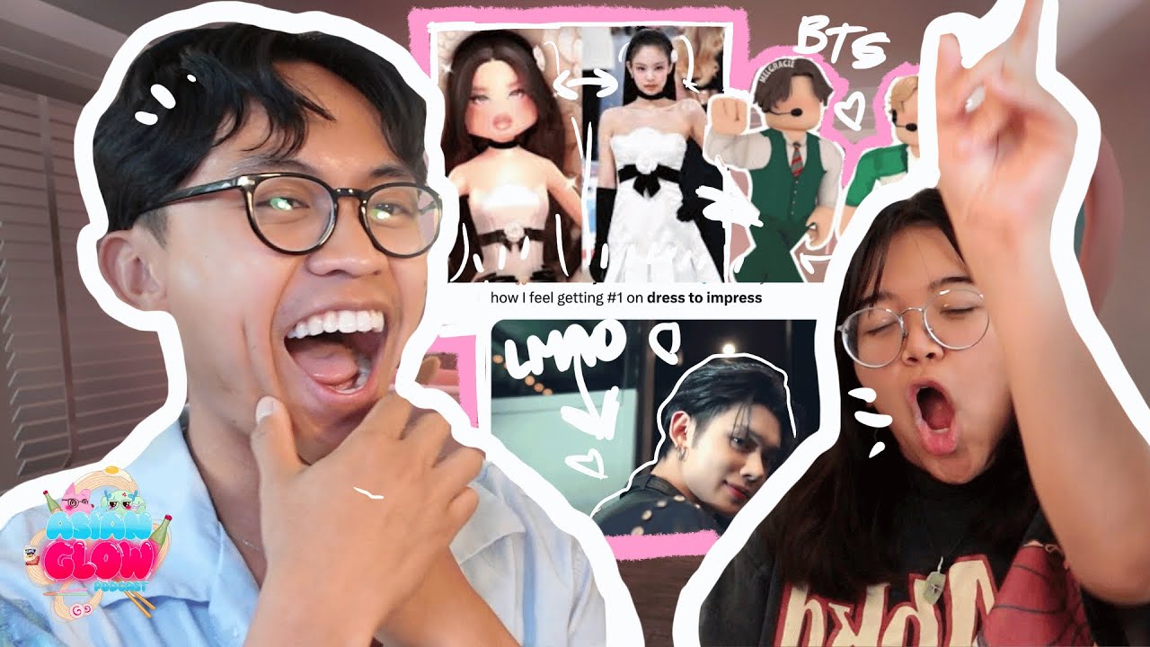 PLAYING DRESS TO IMPRESS & DISCUSSING ICONIC GLEE MOMENTS WITH ASIAN GLOW PODCAST