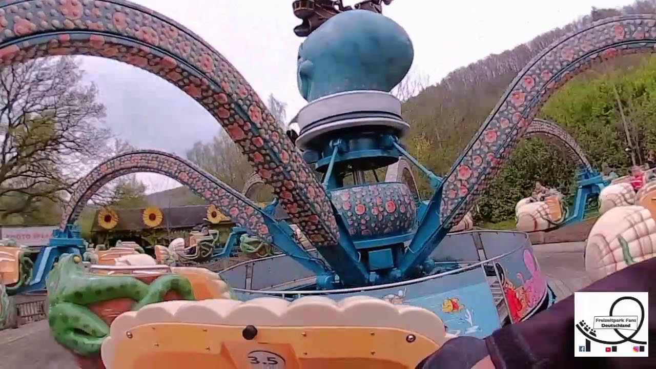 Plopsa Coo Octopus POV Onride