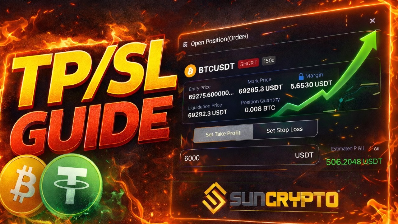 How To Set Stop Loss & Take Profit In SunCrypto Futures | Step-by-Step Hindi Guide