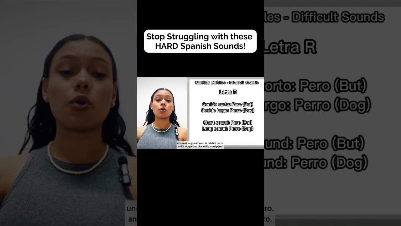 Finally understand these HARD Spanish Sounds! - 