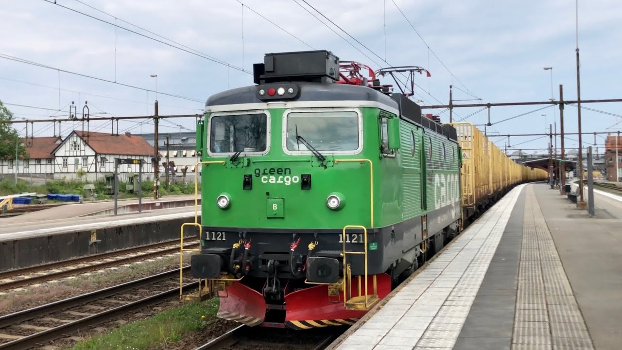 Tåg i Hässleholm maj 2020