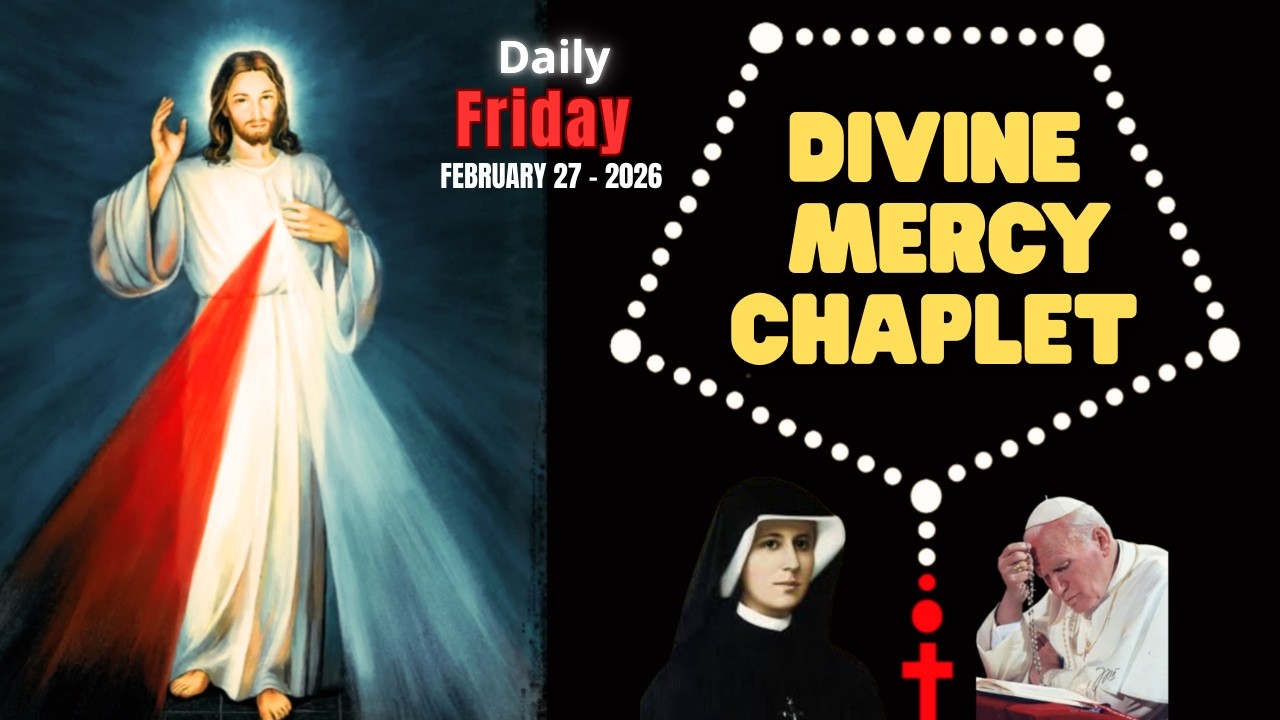 Daily Divine Mercy Chaplet Prayer | 3PM Hour of Great Mercy – Comfort the Weary Through Mercy