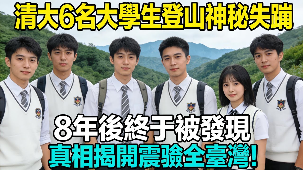 曾震驚寶島的清大登山失蹤案：6 名大學生人間蒸發 8 年，遺骸被發現時，背後隱情令人脊背發涼！