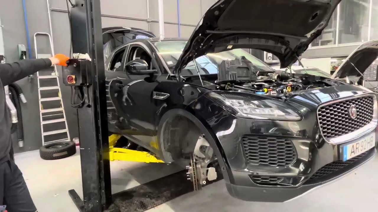 HFAUTO Jaguar E-Pace avaria P049B  #jaguar #jaguarlandrover #jlr #egr #p049B