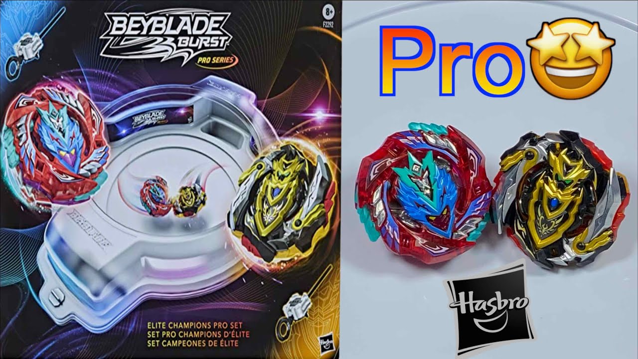 【 彼得豬 PeterPig 】 戰鬥陀螺 爆烈世代  美版 Pro系列 Hasbro『超Ｚ戰神＆超Ｚ勇士 對戰組』 開箱與實測 ベイブレードバースト Beyblade Burst Pro