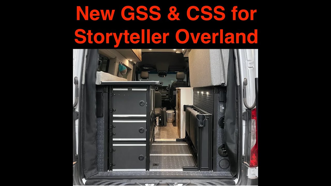 New GSS & CSS for Storyteller Overland 4x4 by Canyon Adventure Vans