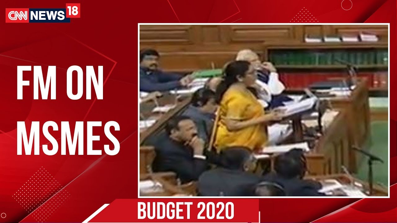 Budget 2020: FM Announces Amendments To Be Made To Enable NBFCs To Extend Invoice Financing To MSMEs