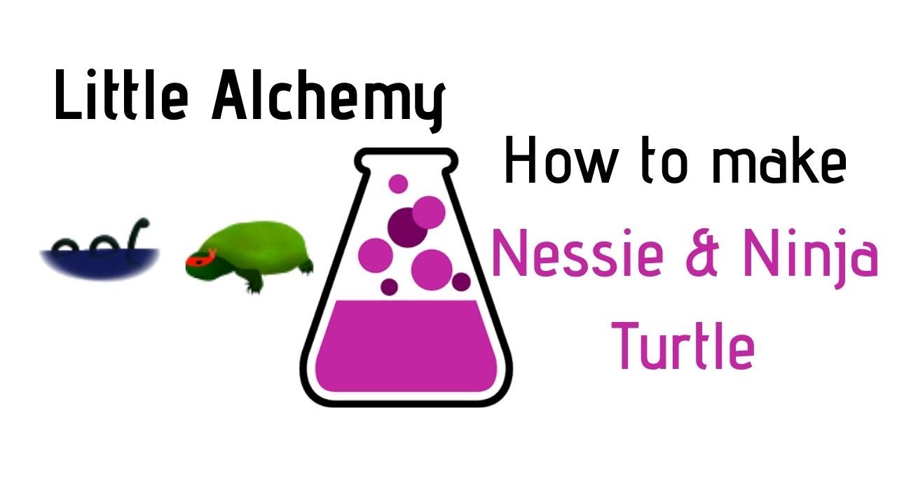Little Alchemy-How To Make Nessie & Ninja Turtle Cheats & Hints