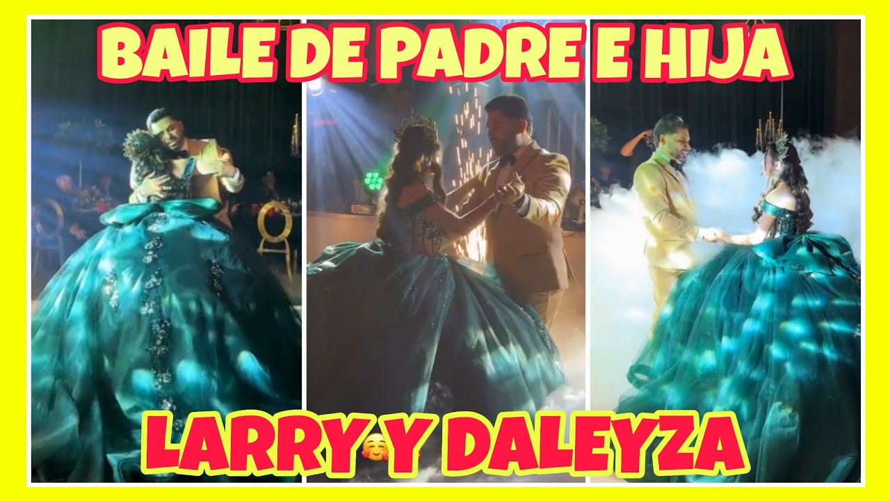 EMOTIVO MOMENTO- LARRY LE COMPONE CANCIÓN A SU HIJA DALYZA EN SUS XV AÑOS 