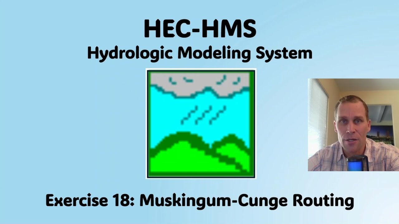 HEC HMS Exercise 18 - Muskingum-Cunge Routing