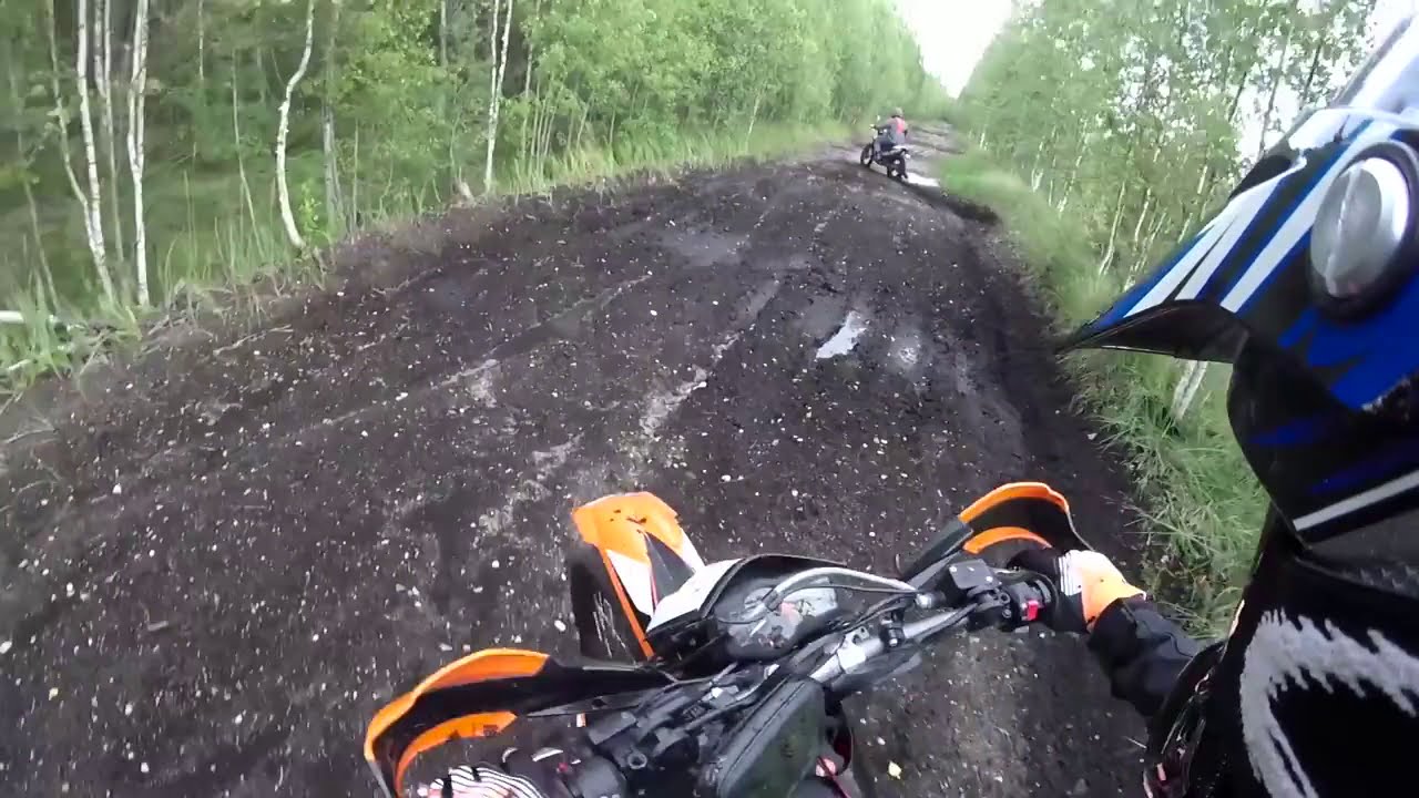 Exploring forest and offroad with KTM690 - Mitas E07 + MC23