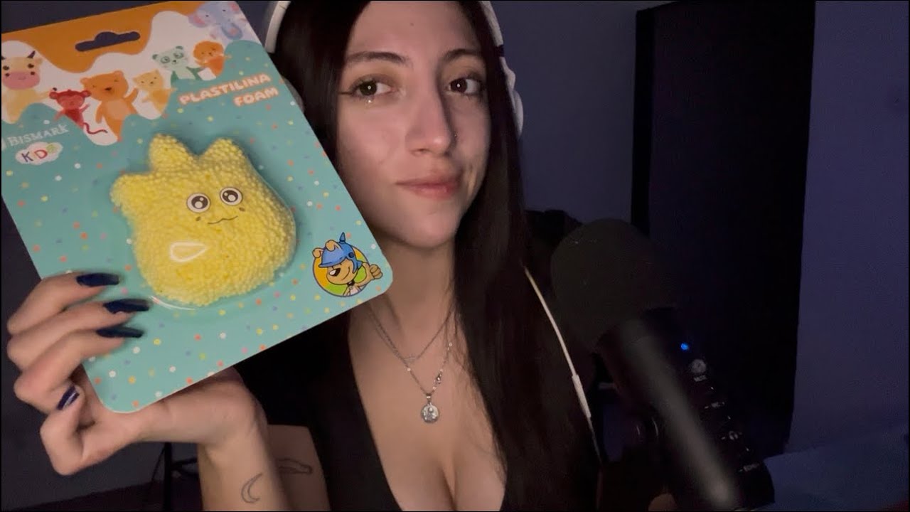 ASMR con foam para dormir mucho😴