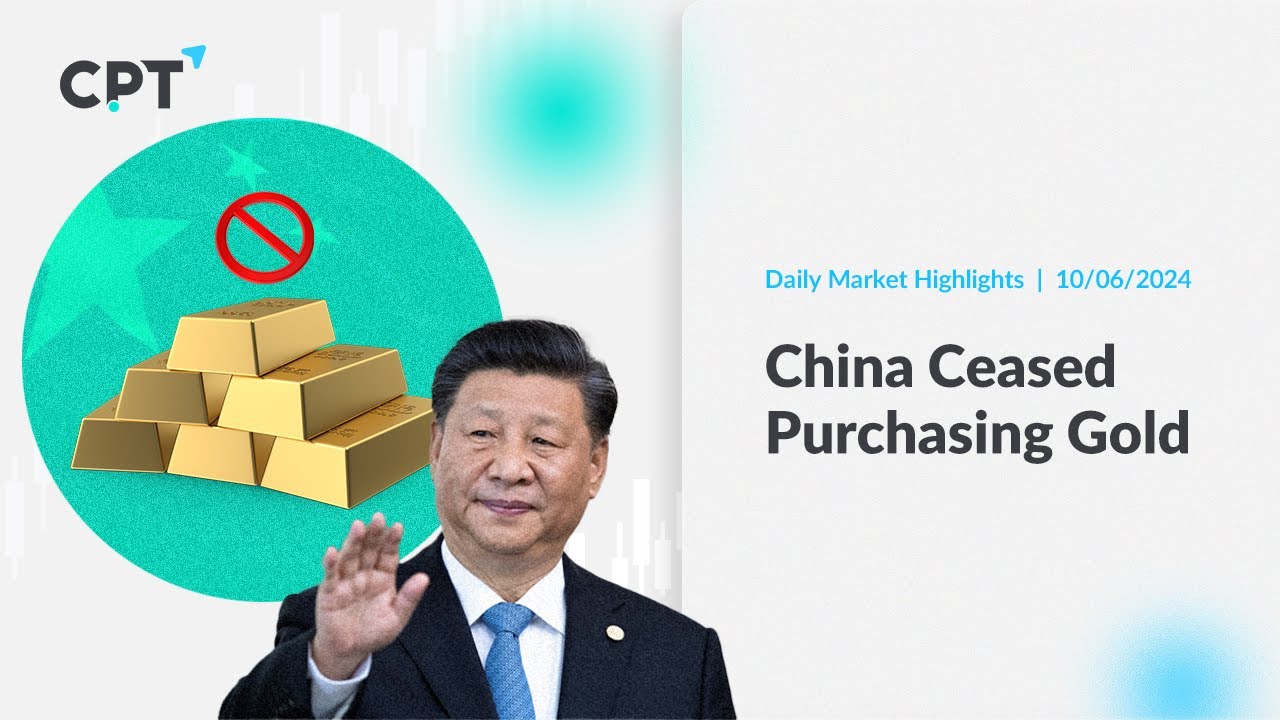 China Ceased Purchasing Gold