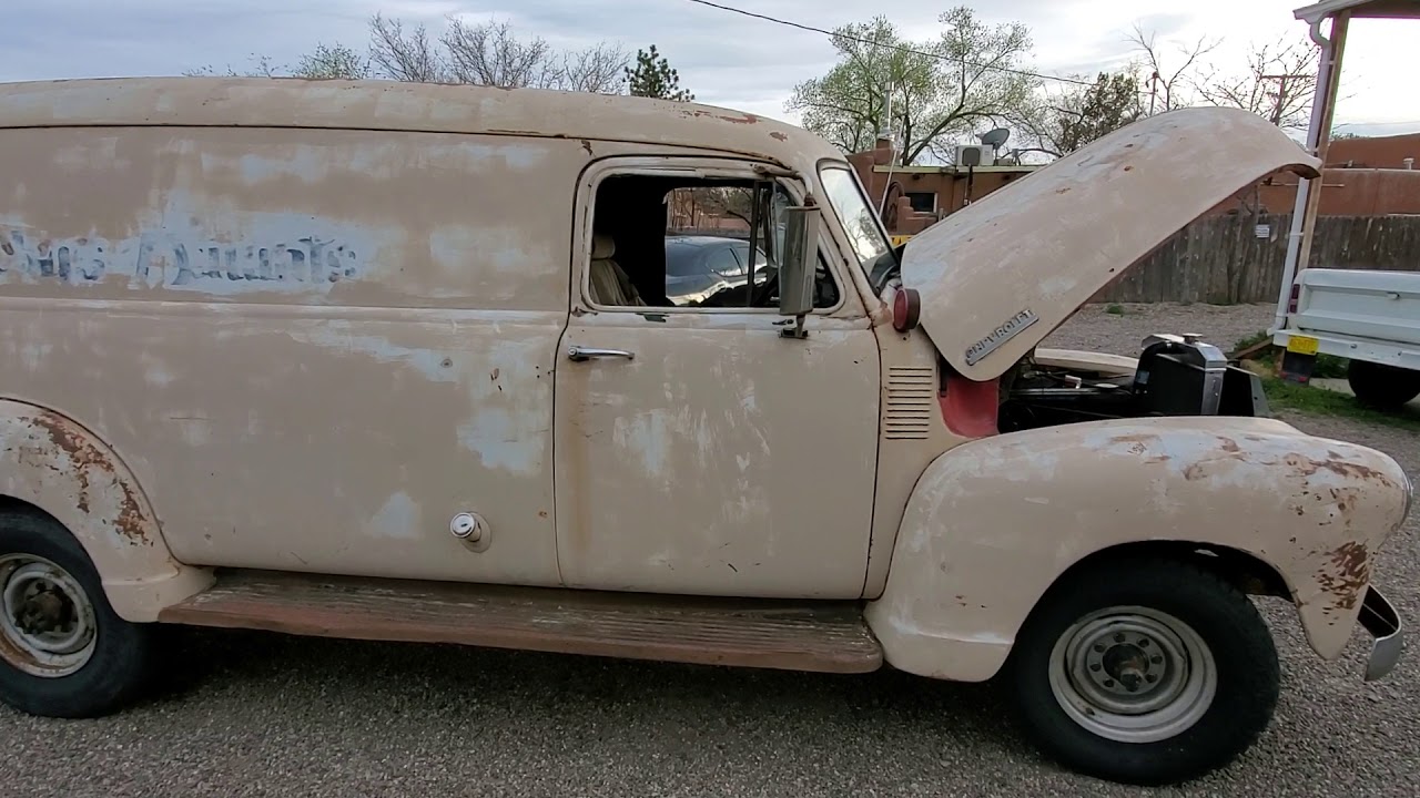 1949 Chevy panel van delivery