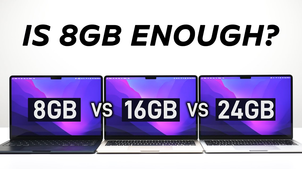 M2/M3 MacBook Air - How Much RAM Do You REALLY Need?