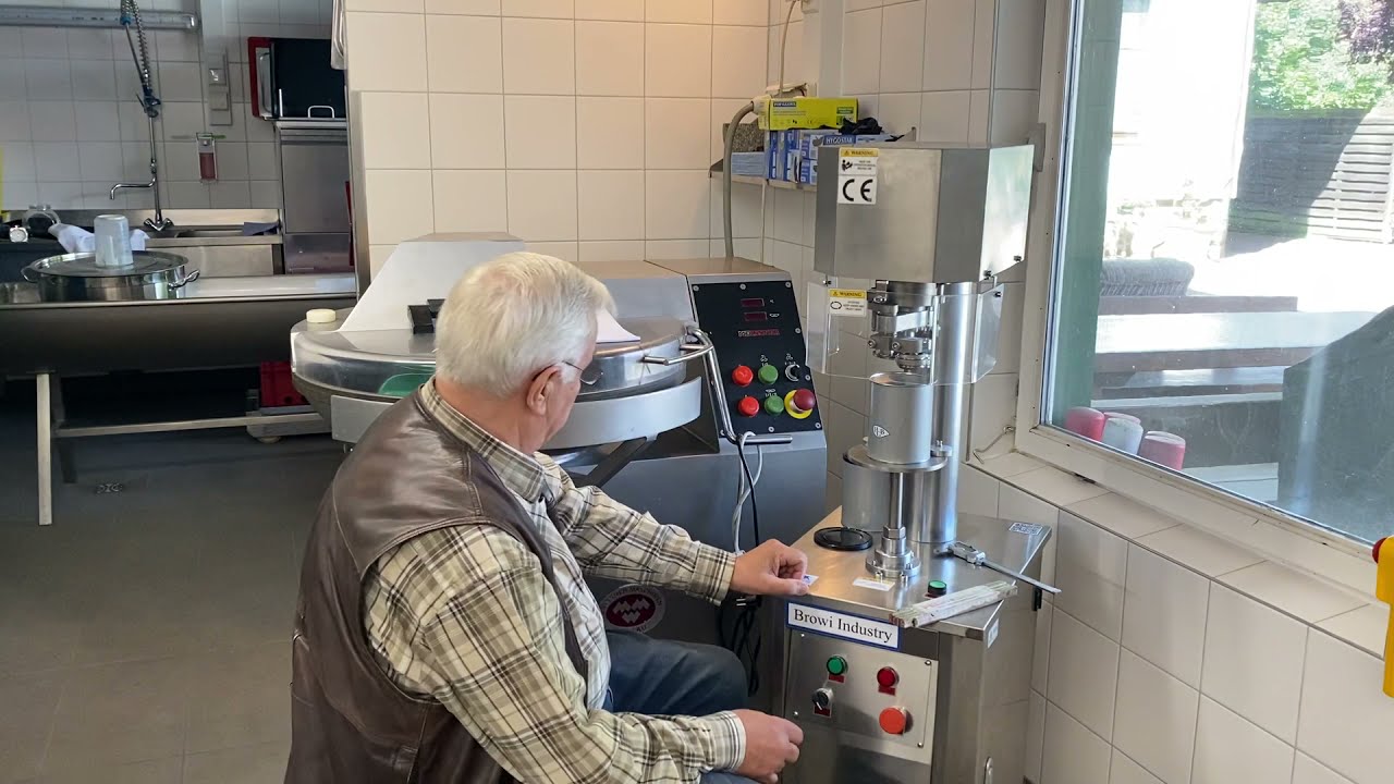 Dosenmaschine Browi Industry - Dosenverschließmaschine, Dosenverschlussmaschine der HGB Broweleit