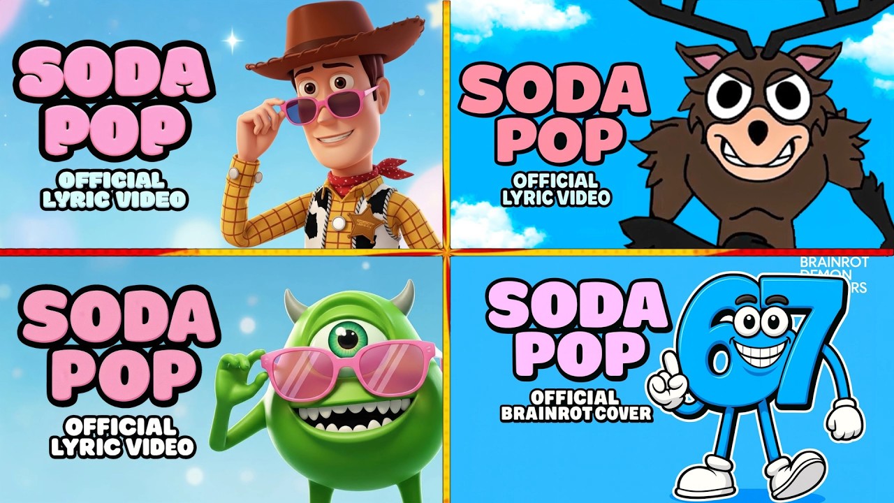 TOY STORY🆚99 NİGHT S İN🆚MONSTERS🆚SİX SEVEN 67[SODA POP MEGA BATTLE 🎵 Who Is Best#15