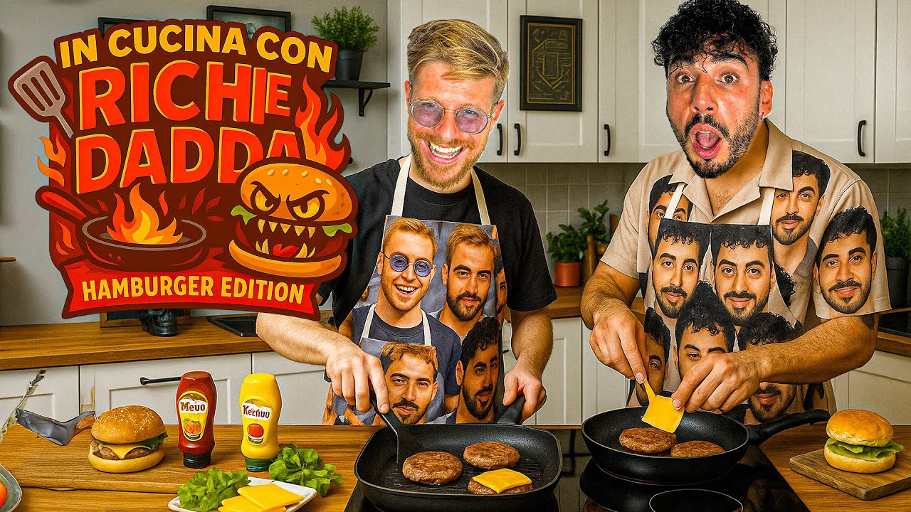ABBIAMO CREATO E CUCINATO IL NOSTRO HAMBURGER PIÙ IGNORANTE DI SEMPRE - IN CUCINA CON DOSE E DADDA!