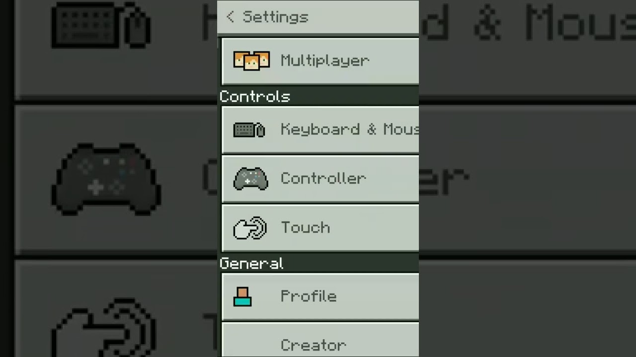 how to turn on/off split control in mcpe before 1:20 #trending