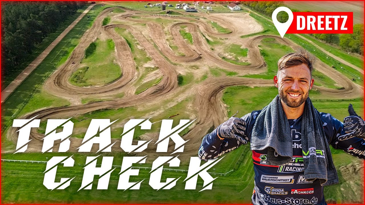 MX Track-Check: Vorstellung und Test der Motocross Strecke in Dreetz mit Tim Koch